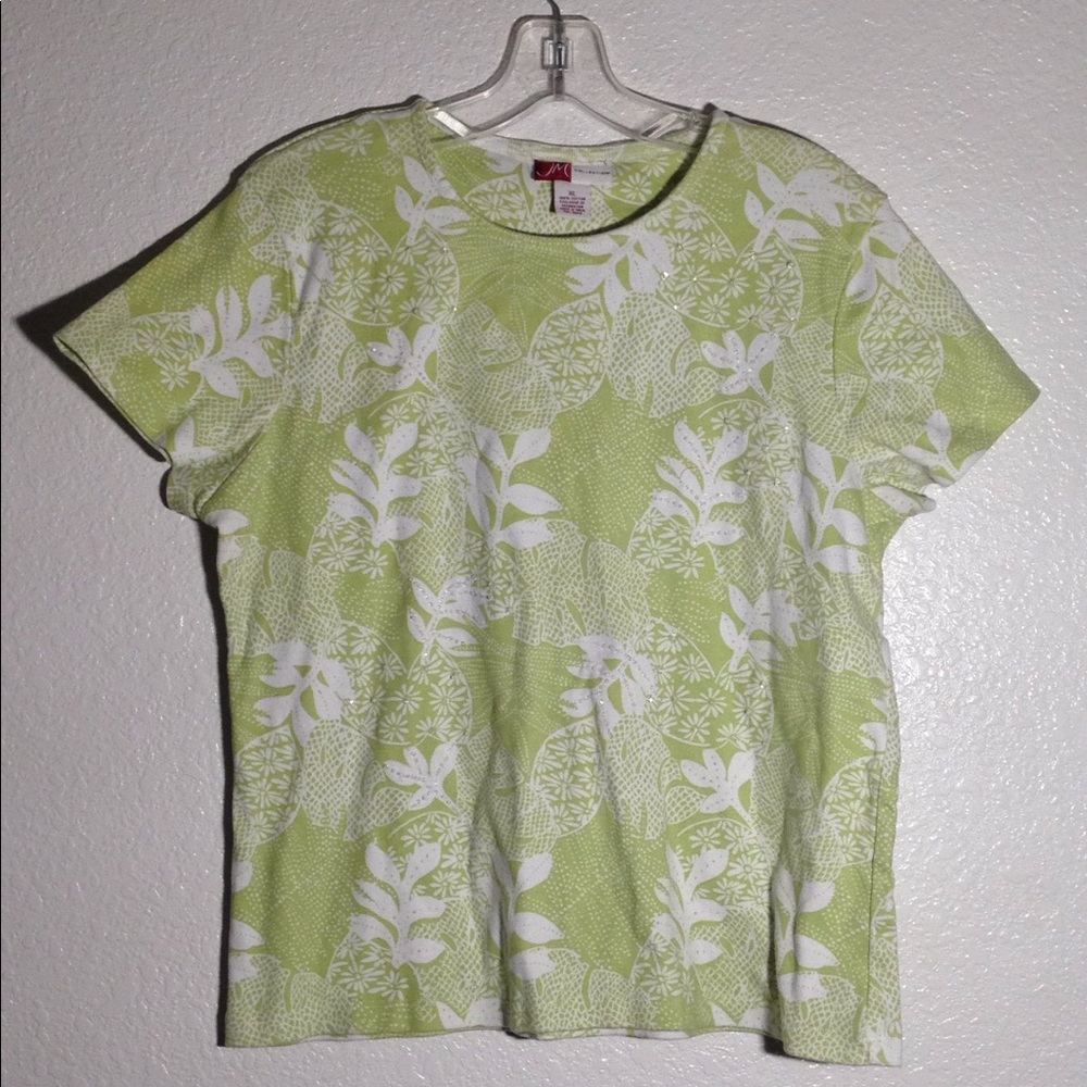 FINAL MARKDOWN Ladies' JM Collection Embellished T-Shirt xl